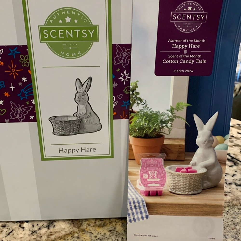 Brand new Scentsy warmer. Happy Hare. Never out of box